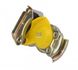 Пневматична муфта (ручка дверей, розмір різьби M16x1,5мм, колір жовтий, клапан в комплекті, застосування трактор) (DT | 4.60341) 3681067-3 фото 1