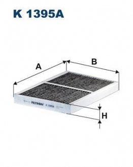 Фільтр повітря (салону) (FILTRON | k1395A) 5600246-173 фото