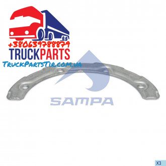 Комплект монтажний диска для грузовика Renault/VOLVO FM9/FH12/16/BUS (SAMPA | 114.488) 3306483-66 фото