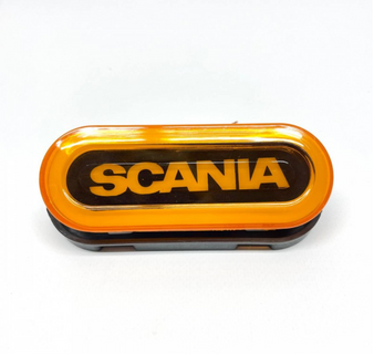 Фонарь габаритный жовтий SCANIA Неон 24v LED 1922305825 фото