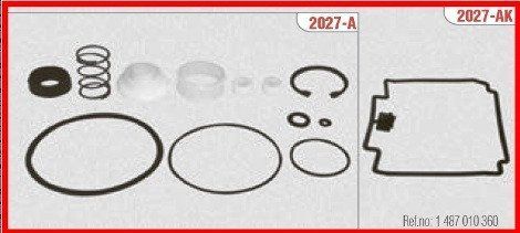 Комплект ремонтний крана EBS RENAULT, MAN BUS F2000, L2000, M2000 81521066010 81521066004 81521066002 1645475404 фото