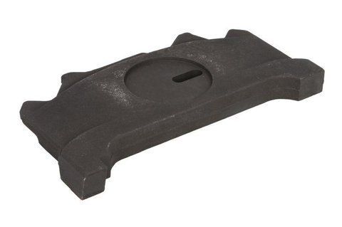 Притискна пластина гальмівної колодки лівого супорта WABCO PAN 19,5 40195002 40195018 40195015 40195037 6206-01 1408139181 фото