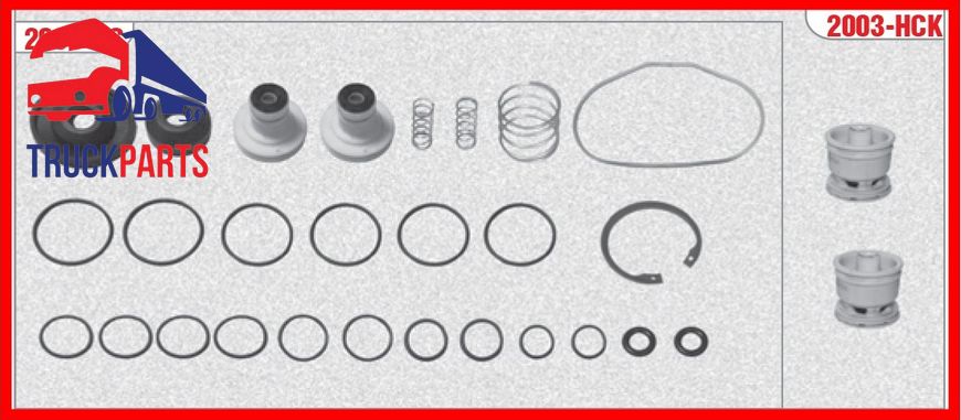 Zestaw naprawczy zaworu głównego hamulcowego RENAULT PREMIUM 5001857063 9650010012 4614945342 4614945020