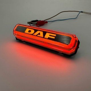 Lampa obrysowa LED 12-24V NEON DAF ż&oacute;łta