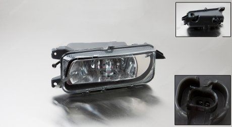 Lampa przeciwmgielna Mercedes Actros 2/3 943.899 lewa. (003 820 7556, 943 820 0056, 9438200056LH) (Wosm | e055LH)