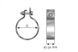 Zacisk SR. 90,5 ALU prosta/normalna szerokość 25-30 mm (Dinex | din99789)