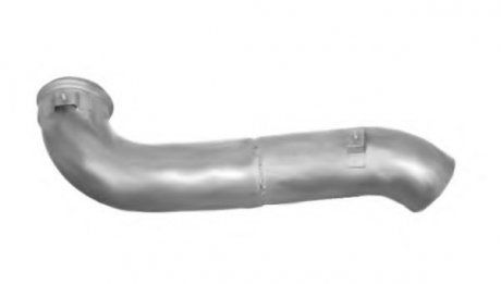 Труба глушителя концевая RVI/Volvo 7420720896 81729 (7420868202) (POLMOSTROW | p70.304 B) 4878299-29 фото