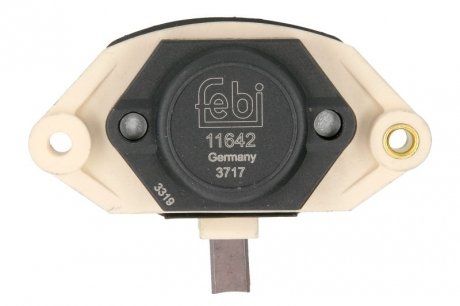 Regulator napięcia (28V) DAF 65, 65 CF, 75, 75 CF, 85, 85 CF, 95, 95 XF, F 1100, F 1300, F 1700, F 1900, F 2100, F 2300, F 2500, F 2700, F 2800, F 2900, F 3200, F 3300, F 3600, SB; IRISBUS DOMINO (FEBI BILSTEIN | 11642)