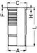 Tuleja cylindrowa (średnica wewnętrzna: 128mm, długość: 268mm, średnica felgi: 154,3mm) MAN E2000, LION?S STAR, TGA; NEOPLAN SKYLINER, STARLINER D2866LF25-D2876LOH21 05.00- (KOLBENSCHMIDT | 89860110)