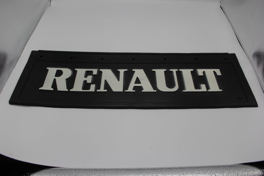 Брызговик резиновый с объемным рисунком RENAULT Передний 645х205мм RES фото