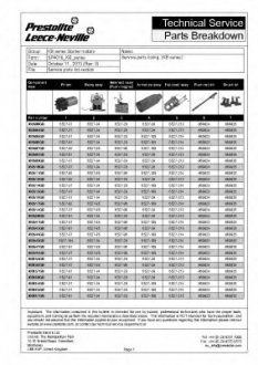 Стартер (PRESTOLITE ELECTRIC | 860516GB) 6093426-173 фото