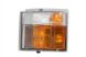 Передняя контрольная лампа левый (цвет стекла: оранжевый) SCANIA 4, P,G,R,T 05.95- (TRUCKLIGHT | cl-sc001l) 2593043-6 фото 2