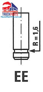 Zawór głowicy cylindra (FRECCIA | r6501/BMCR)