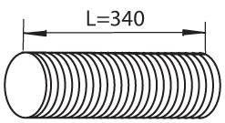 Rozruch rury wydechowej (Dinex | 82140)