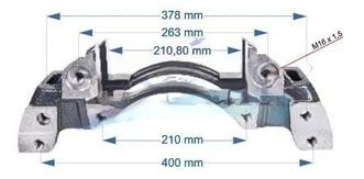 Wspornik Klockow Zac. 19,5' Wabco Saf Axle