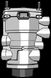 Клапан управления прицепом (8 бар M16X1,5 мм; M16x1,5 мм) (Knorr-Bremse | ac 597b) 2514676-173 фото 1