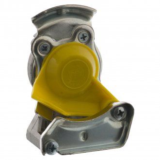 Złącze pneumatyczne (klamka drzwi, rozmiar gwintu M22x1,5mm, kolor żółty, zastosowanie w przyczepie) (FEBI BILSTEIN | 06529)
