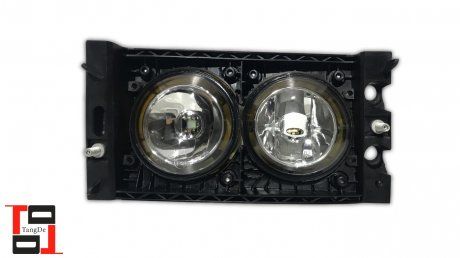 Lampa przeciwmgłowa ze światłem drogowym lewa DAF XF105 (znaczek E-Mark) (1725270, 1660960, 1733058) (TANGDE | td01-61-007l)