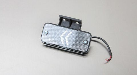 Duża lampa LED w kolorze białym + uchwyt