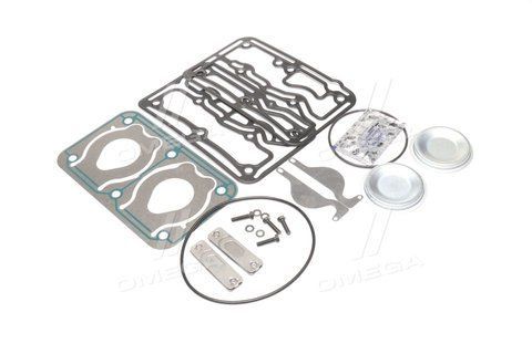 Прокладки головки компресора компл. 412 704 008/004/005/001 RENAULT MAGNUM, VOLVO FH12/FM12/NH12, MB ATEGO/ATEGO 2/AXOR/AXOR 2/CONECTO (O 345)/ECONIC/(LK/LN2) 500149 фото