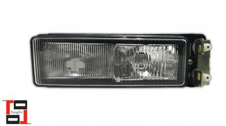 Lampa przeciwmgłowa z ramką prawa DAF XF95, CF 1997 (znaczek E-Mark) (1328861) (TANGDE | td01-61-003ar)