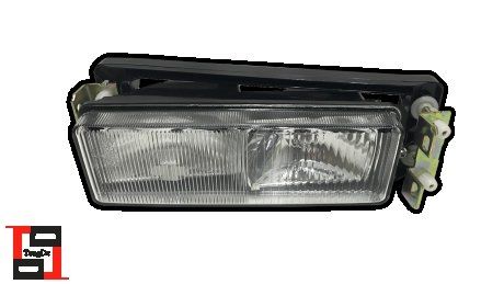 Lampa przeciwmgłowa z ramką prawa DAF XF95, CF 1997 (znaczek E-Mark) (1328861) (TANGDE | td01-61-003ar)