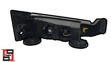 Противотуманная фара и фонарь указателя поворота правое Volvo FH4 (штамп E-Mark) (84186281, 82140744) (TANGDE | td01-51-035cr) 2739187-23 фото