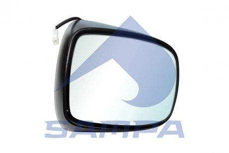 Дзеркало бічне DAF XF105 мале з підігрівом ліве, правое |1689347 (SAMPA | 051.124) 4436262-100 фото