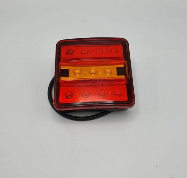 Ліхтар задній причіпний KOGEL, SCHMITZ, Krone LED LED "Міні" квадрат червоно-жовтий на причіп 12-24V mg101351 фото