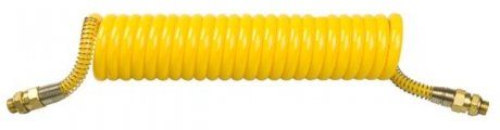 Пневматическая спираль (M16x1,5/M16x1,5/4000 мм, количество витков: 20, желтая) (Wabco | 4527130020) 2448516-1 фото