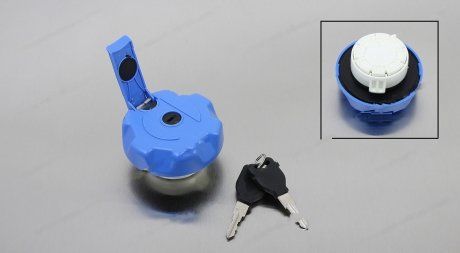 Крышка бачка AdBlue Renault, VOLVO 2 ключа D=60 mm (20703186, 20926021, 21075528, 21075529, 21075530, 21106301, 21281403, 74 20 740 695, 74 20 926 022, 7482335595, G-287) (Wosm | a753) 4213982-33 фото