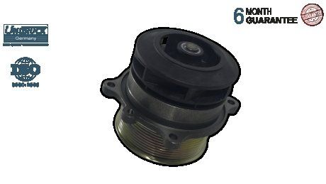 Pompa wody IVECO STRALIS, TECTOR (ISO 9000:2000) (99483937, 5001859590, 504201935, 5801919545, 5801931331, 926371, 99460305) (UNITRUCK NIEMCY | dp-iv-407)