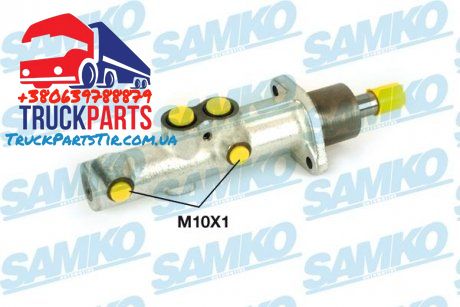 Головний тормозной цилиндр (SAMKO | p09723) 3992338-173 фото