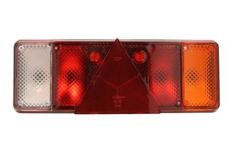 Tylna lampa kompletna 24V W09DP prawa, 107