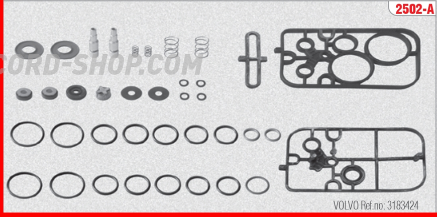 Zestaw naprawczy elektrozaworu VOLVO FH12/16 20411199 3165147 3183424