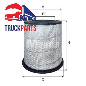 Фільтр повітря SCANIA 4, P,G,R,T DC11.01-OSC11.03 05.95- (1377099) (M-FILTER | a849) 1919321-3 фото