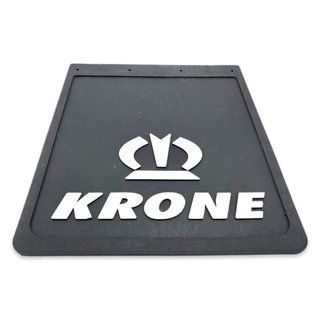 Брызговик на заднее односкатное колесо универсальный "KRONE" Тиснёный чёрный 1 сорт (400X450) GP1606 фото
