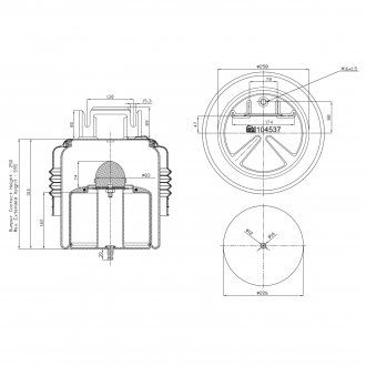 Amortyzator (FEBI BILSTEIN | 104537)