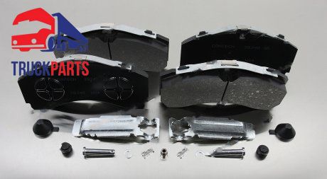 Колодки гальмівні дискового гальма KNORR SM 7 (Mercedes-Benz ACTROS, ANTOS, AROCS, ECONIC) с монтажным комплектом (29246 WVA) (Contech | 29246 35) 2828877-33 фото