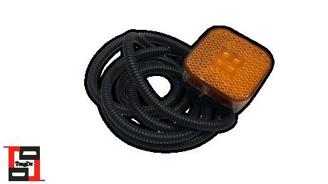 Габаритный фонарь LED желтый с кабелем MAN TGA, (TANGDE | td03-57-001) 2736679-103 фото