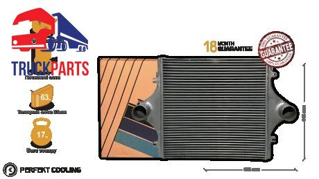 Intercooler [Cooling] Man F2000 (81061300025, 81061300113, 81061300172, 81061309072, 81061309073, 81061309082, 81061309101, 81061309102, 8106 1309113, 81061309128, 8106130130130, 8106130130130, 8106130130130, 8106130130912 9138, 81061309181, 81061309182,