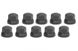 Колпачок колесной гайки (размер 32 низкий - черный, 1 комплект = 10 шт.) (CARGOPARTS | cargo-n020) 2548226-6 фото