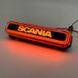 Ліхтар габаритний діодний 12-24V NEON SCANIA жовтий DEP-TH971SC фото 2