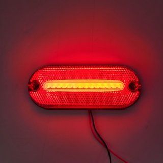 Lampa Obrysowa Na Przyczepę Czerwona 12&ndash;24V LED