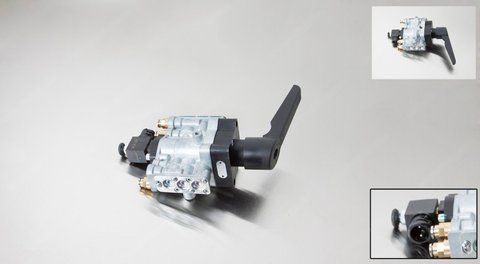 Кран підйому осі платформи напівпричепа HALDEX / WABCO Colas TASC 338051101 540957 фото