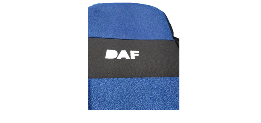 Чохол на сидіння вантажівки DAF 95XF/CF/LF 105XF синій відтінок (комплект на 2 сидіння) 11K0541B фото
