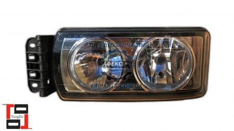 Reflektor z kierownicą po lewej stronie Iveco Stralis, Eurocargo (znaczek E-Mark) (504238117) (TANGDE | td01-59-024l)