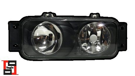 Протитуманна фара з алюмінієвим рефлектором та фішкою ліве SCANIA 4 (штамп E-Mark) (1422991, 1400207, 1358831, 1529070) (TANGDE | td01-52-004l) 2736642-23 фото