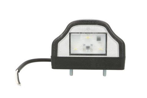 Lampa oświetlenia tablicy rejestracyjnej LED 12/24V, czarna, 408