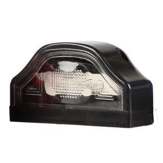 Lampa podświetlenia tablicy fala czarna na żar&oacute;wkę 12&ndash;24V